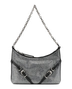 Givenchy Womens Voyou Party Shoulder Bag In Satin And Strass