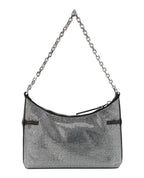 Givenchy Womens Voyou Party Shoulder Bag In Satin And Strass