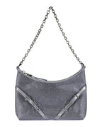 Givenchy Womens Mini Voyou Party Shoulder Bag In Satin And Strass