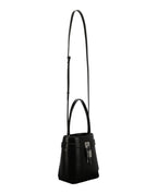 Givenchy Womens Shark Lock Leather Crossbody Bag