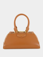 Caramel Mini Antigona East-West Bag