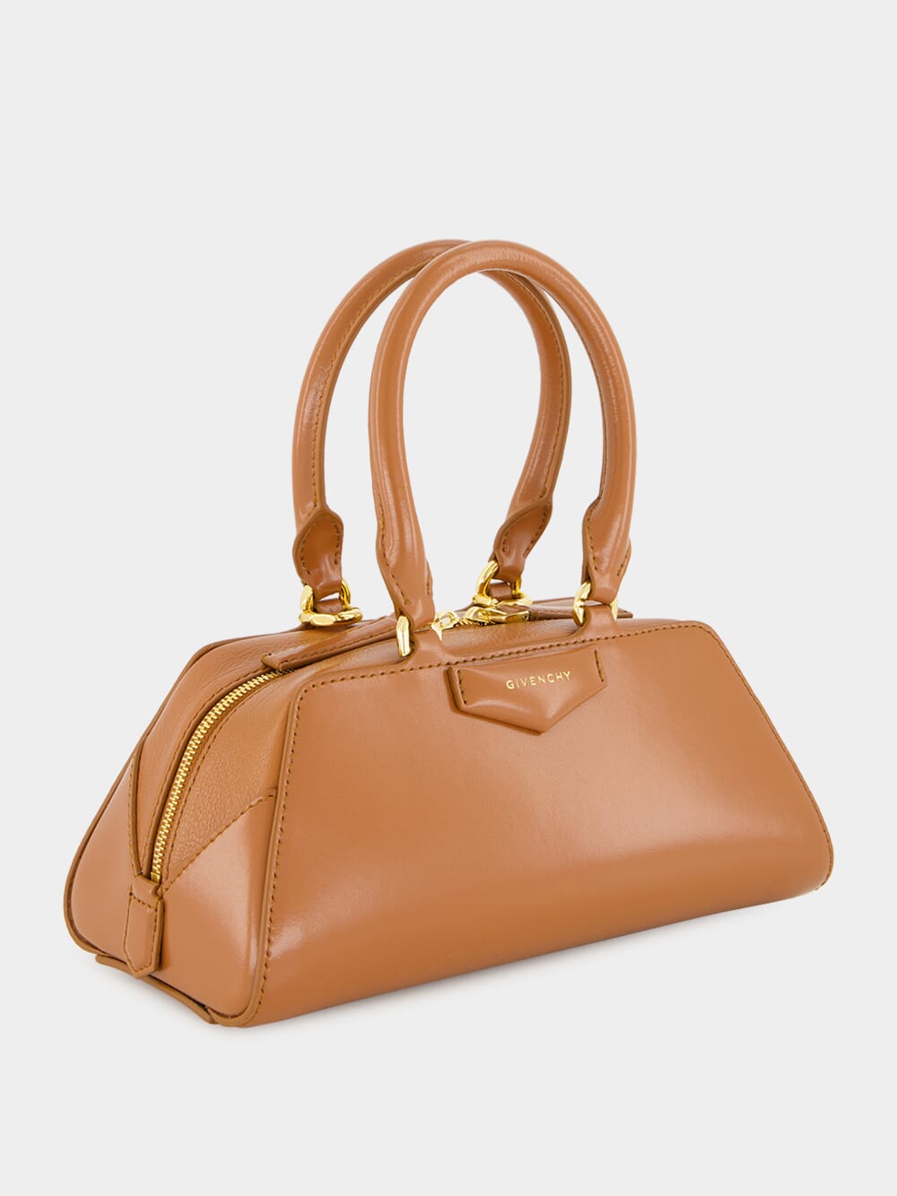 Caramel Mini Antigona East-West Bag