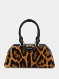 Leopard Print Mini Antigona Bag
