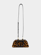 Leopard Print Mini Antigona Bag