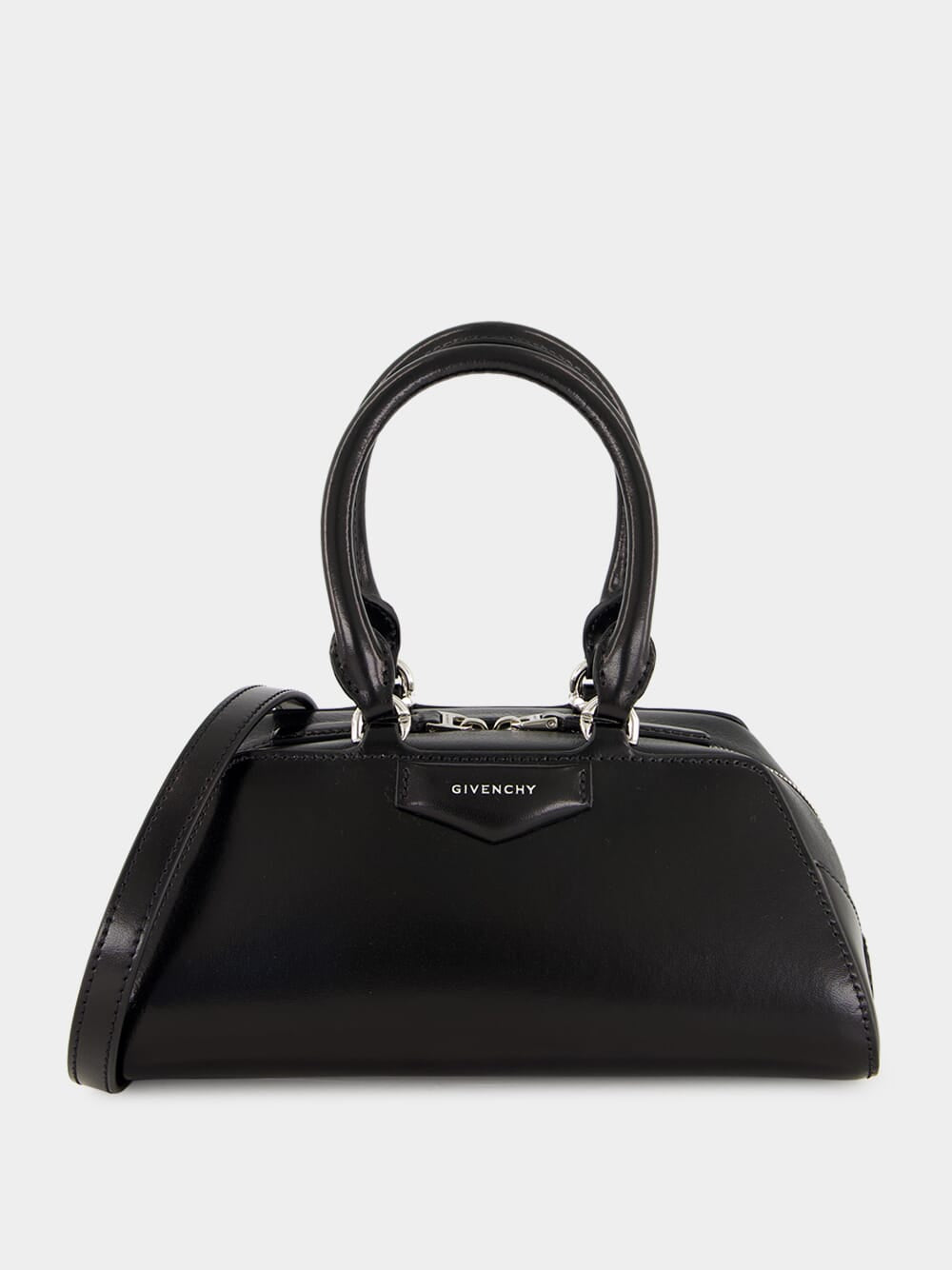 Black Mini Antigona East-West Bag