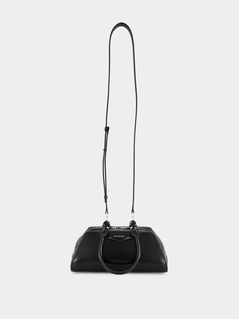 Black Mini Antigona East-West Bag