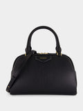 Black Antigona East-West Medium Leather Handbag