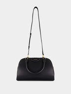 Black Antigona East-West Medium Leather Handbag