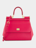 Pink Medium Sicily Calfskin Bag