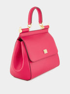 Pink Medium Sicily Calfskin Bag