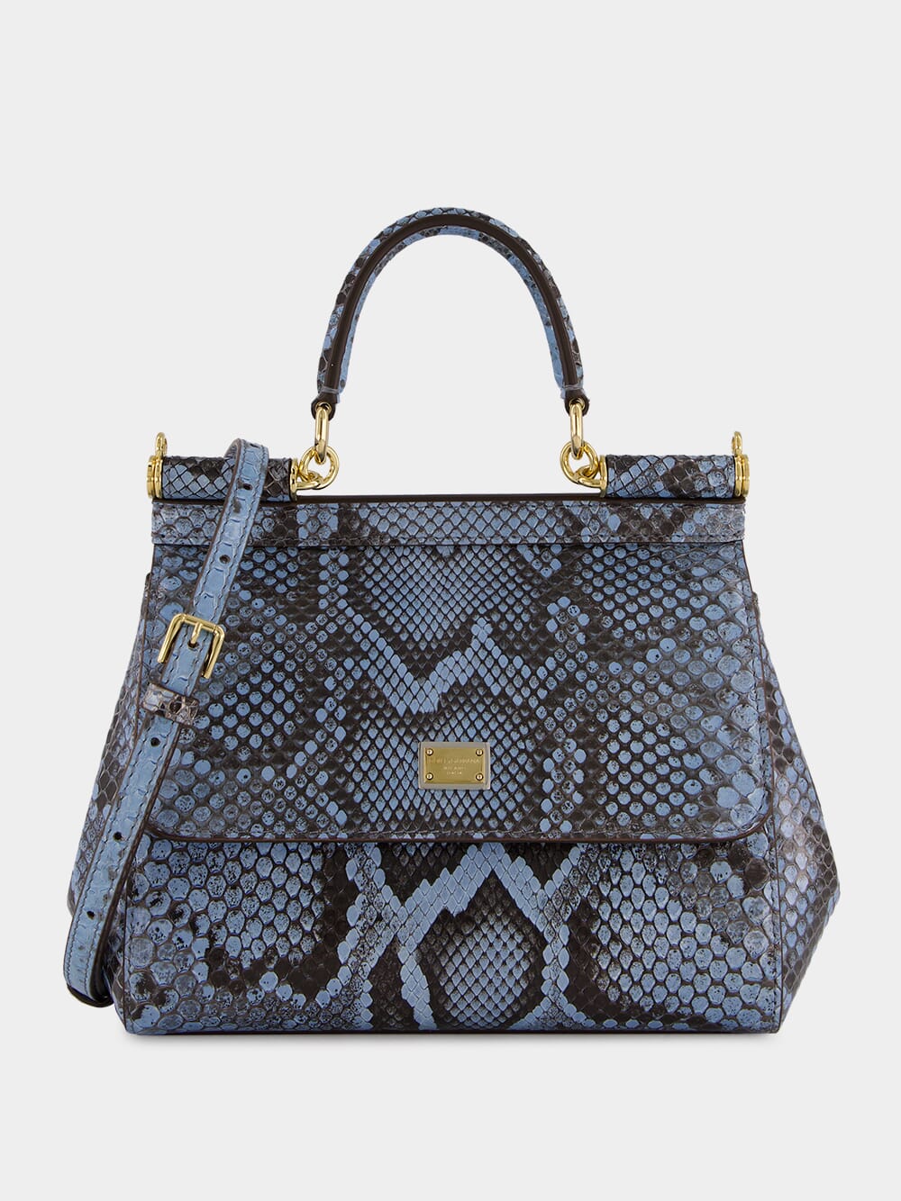 Sicily Python Skin Handbag