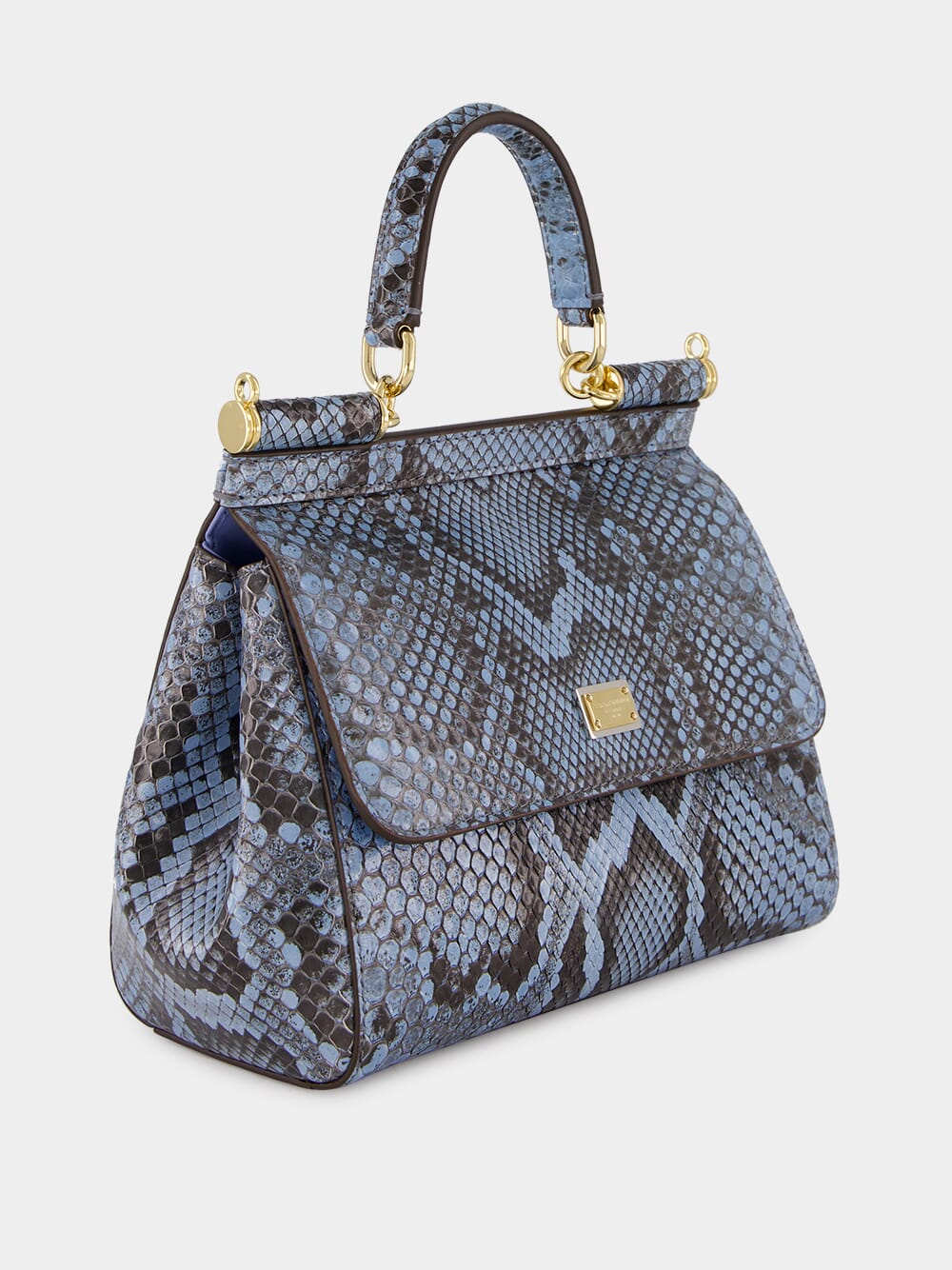 Sicily Python Skin Handbag