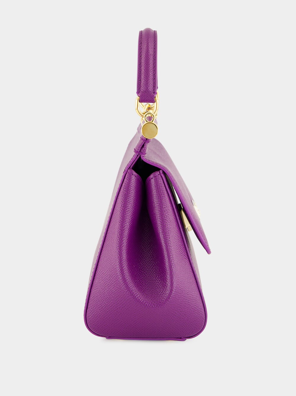 Violet Medium Sicily Calfskin Bag