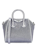 Givenchy Womens Micro Anitgona Bag In Satin With Strass