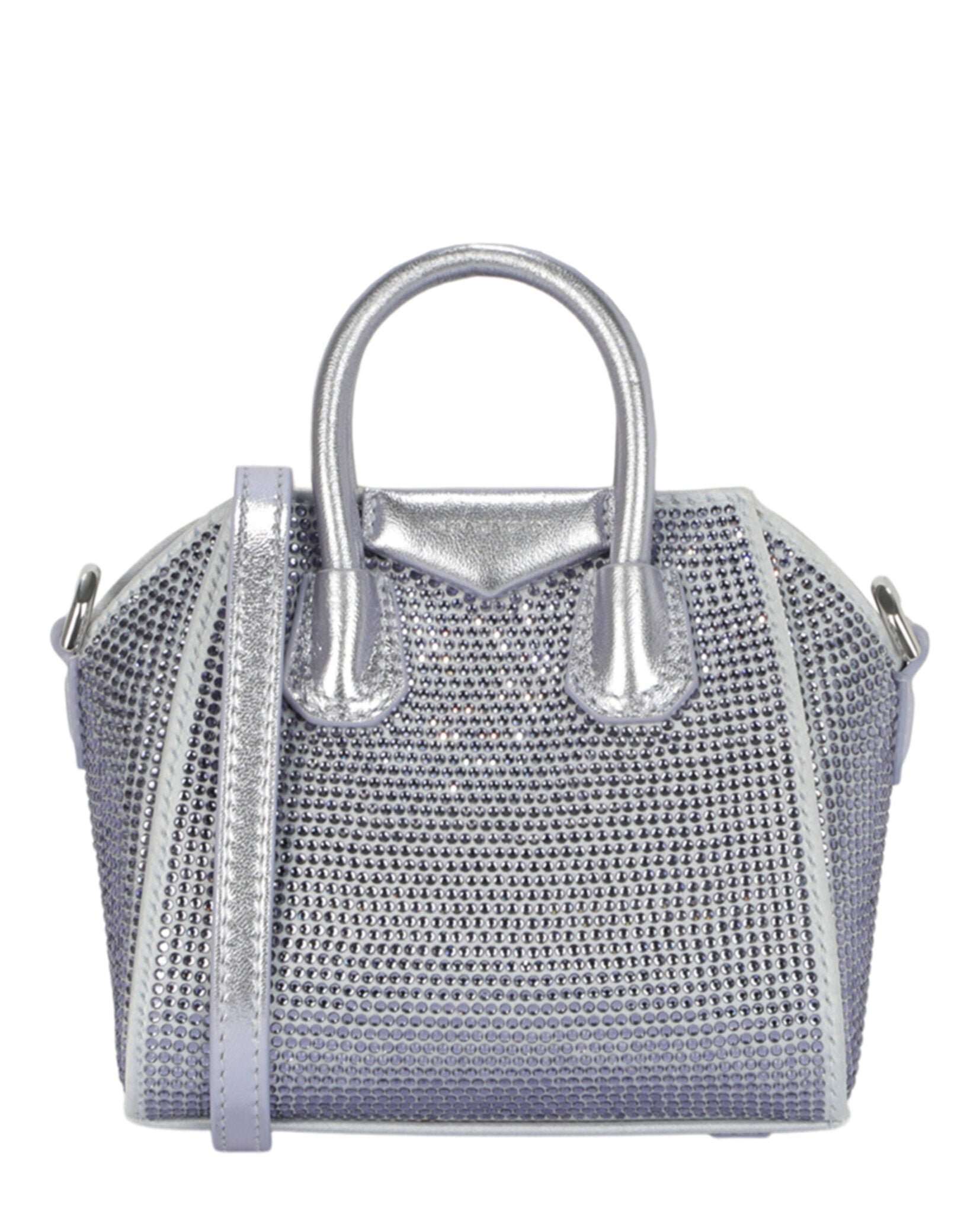 Givenchy Womens Micro Anitgona Bag In Satin With Strass