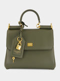 My Sicily Green Calfskin Handbag