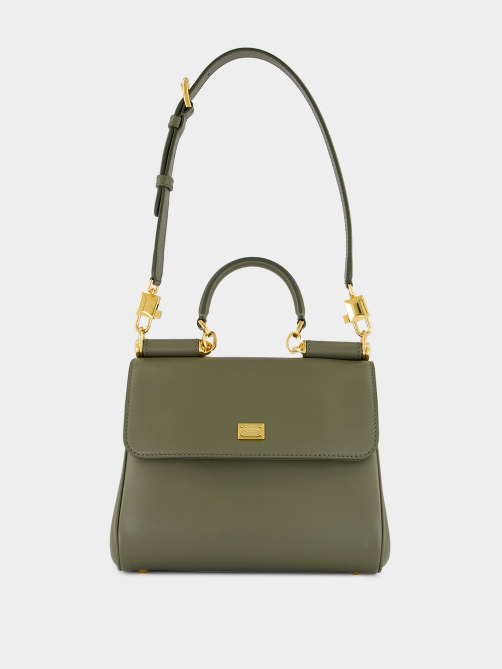My Sicily Green Calfskin Handbag