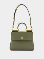 My Sicily Green Calfskin Handbag