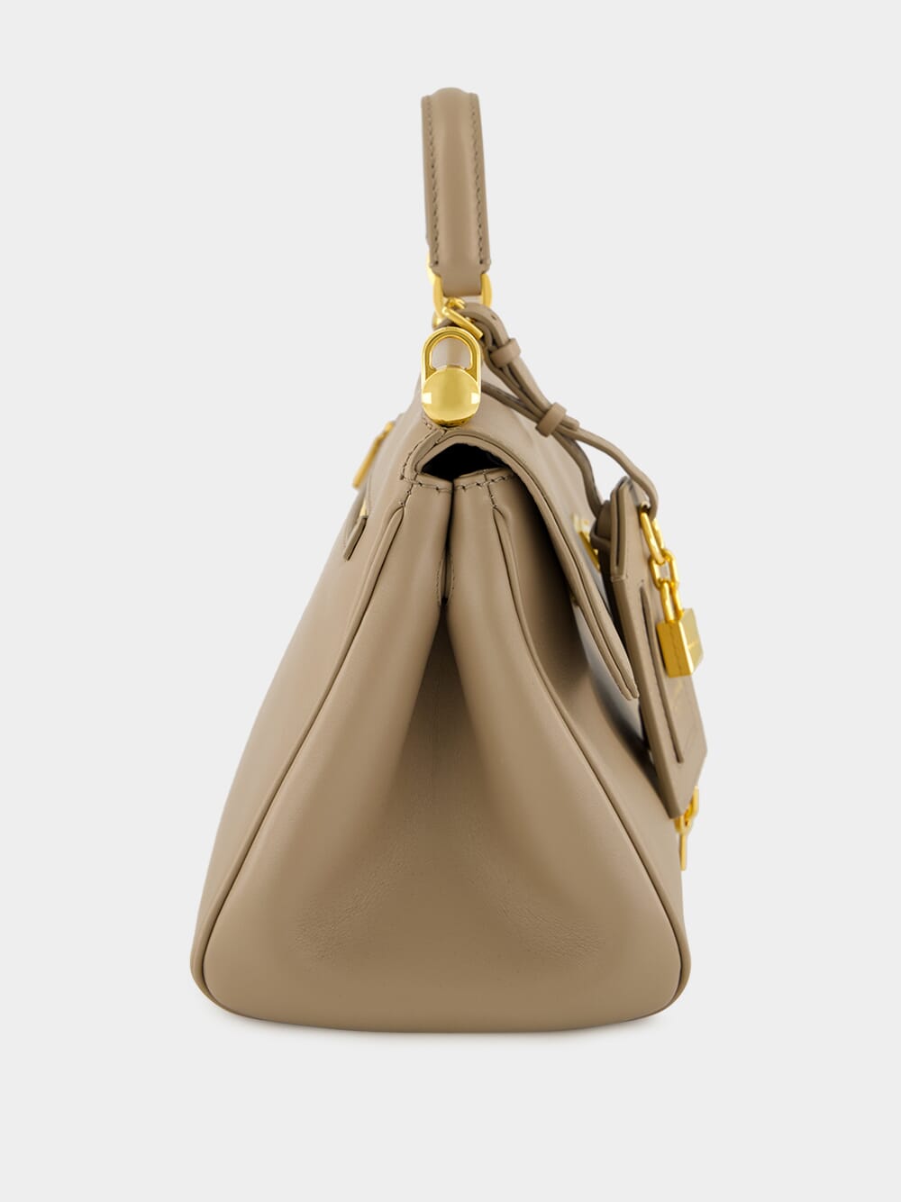 My Sicily Beige Calfskin Handbag