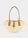 Coffa Capri Woven Leather Bag
