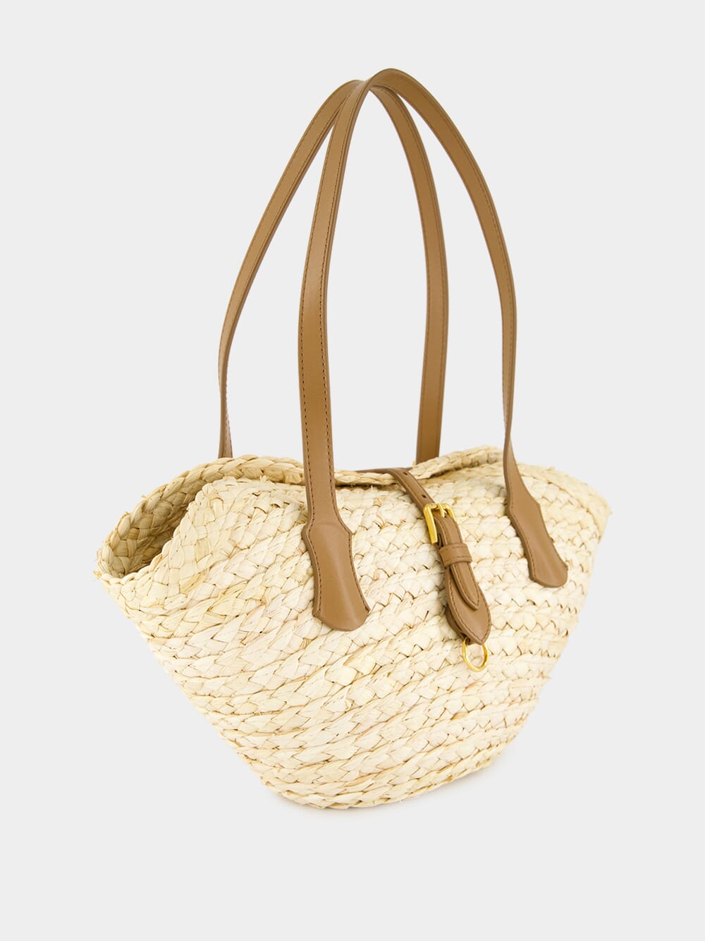 Coffa Capri Woven Leather Bag