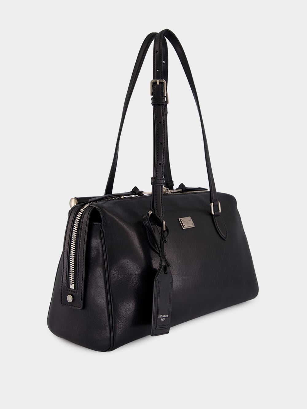 Black Vittoria Calfskin Bag