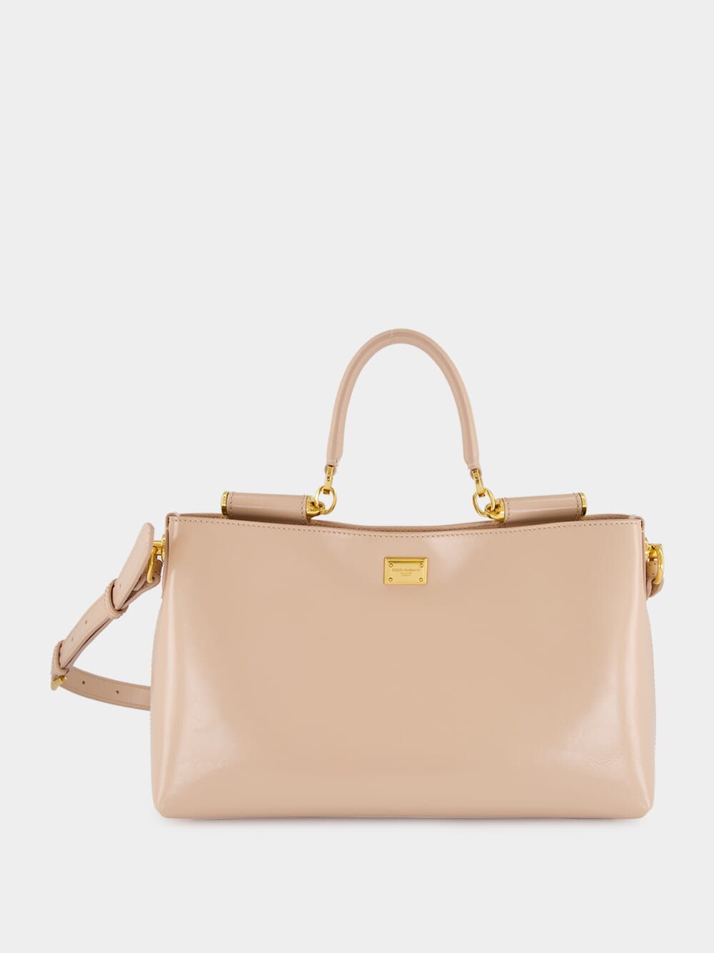Vittoria Handbag in Nude Pink Calfskin