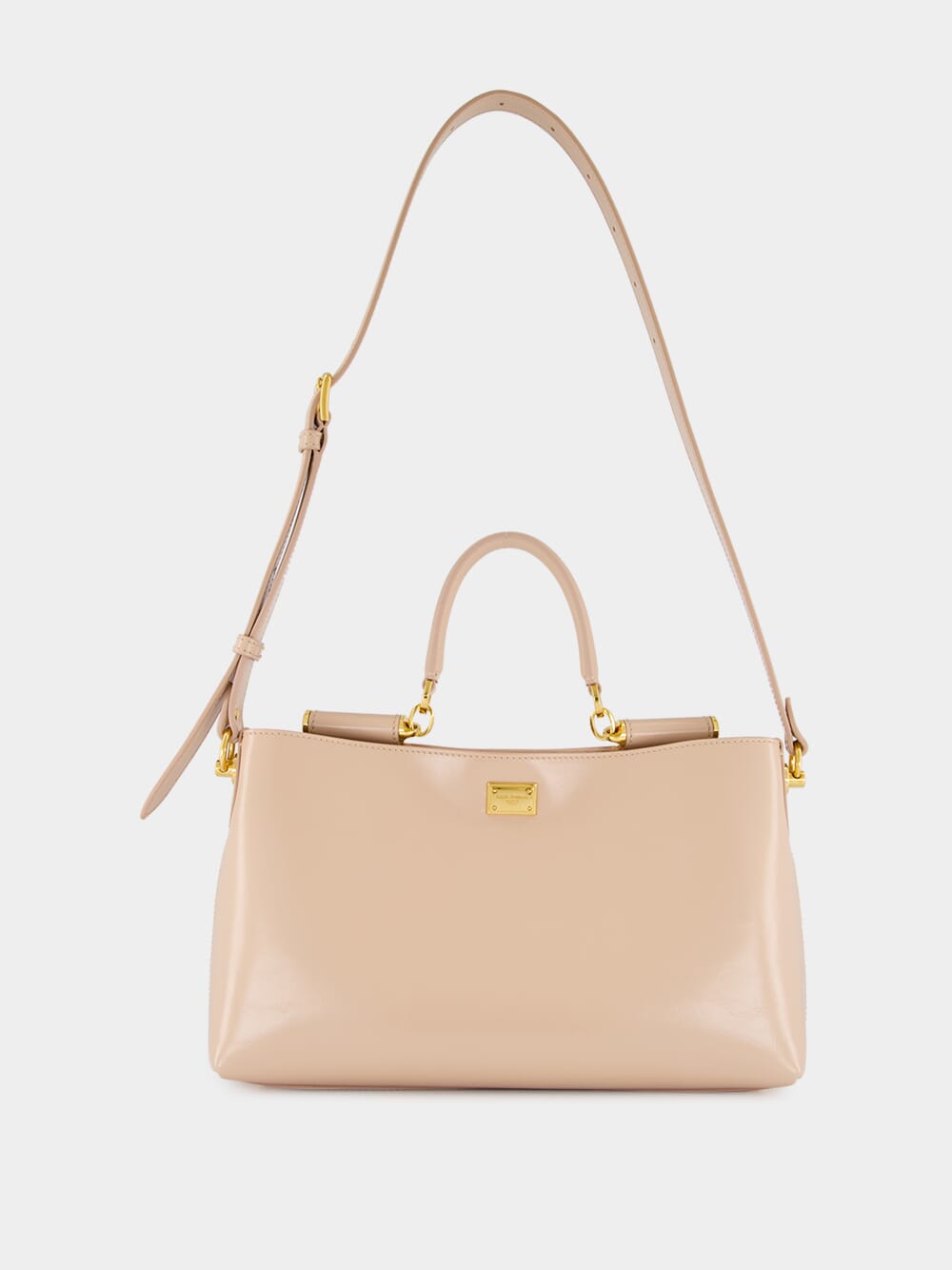 Vittoria Handbag in Nude Pink Calfskin