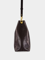 Chocolate Large Vittoria Shoulder Bag