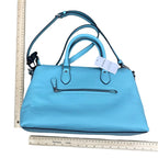 Handbag Designer By Coach In Teal, Size:Medium