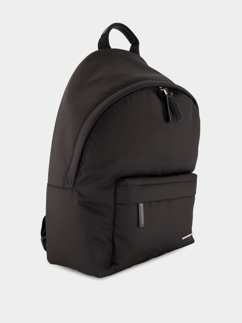 Black Essential U Nylon Backpack