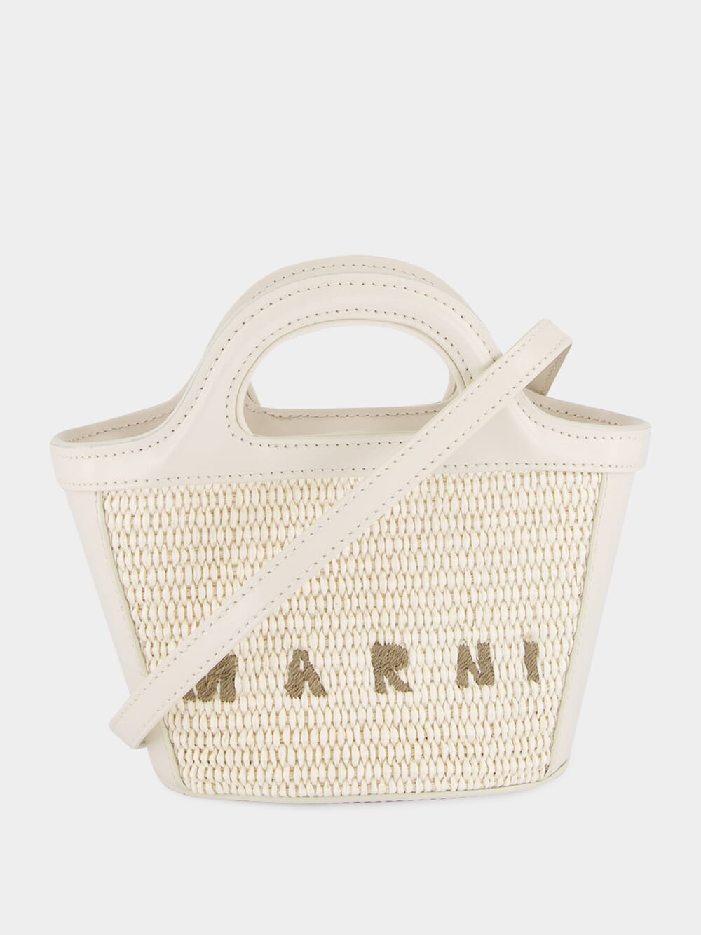 Tropicalia Micro Bag in Shell White