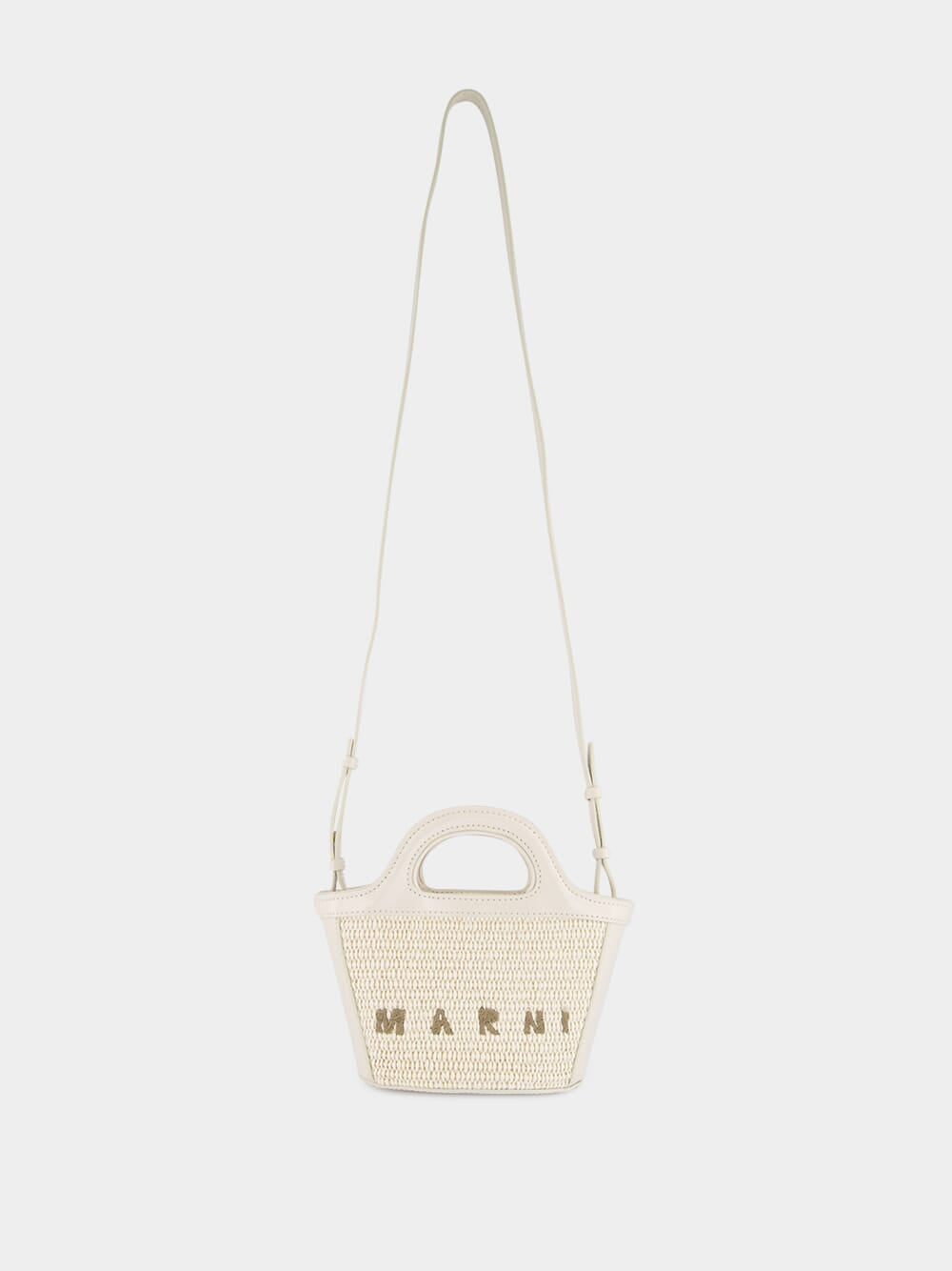 Tropicalia Micro Bag in Shell White