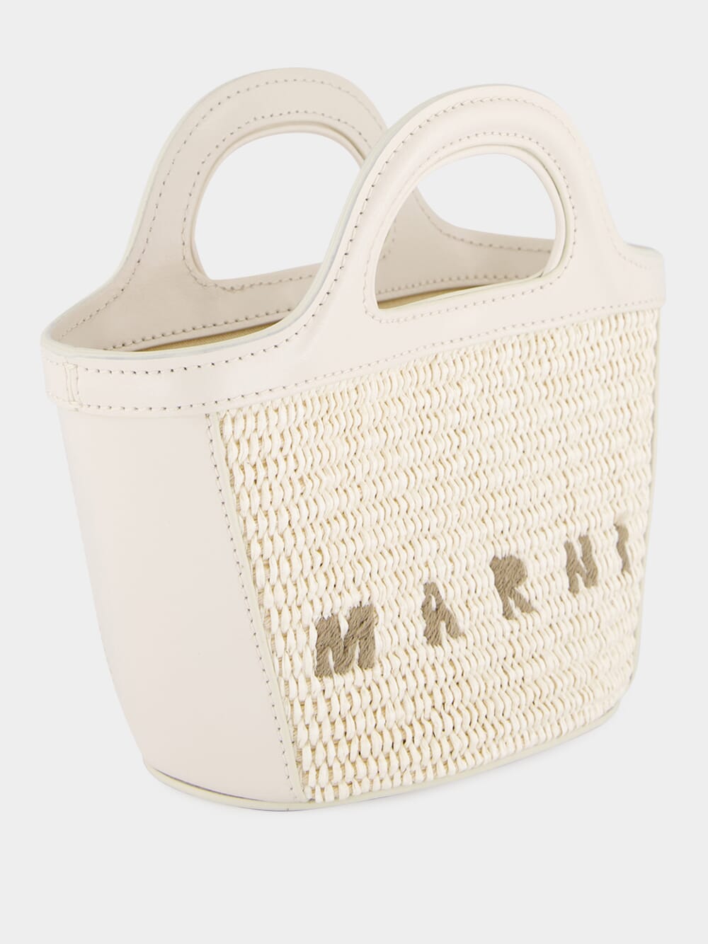 Tropicalia Micro Bag in Shell White