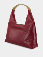 Cherry Red Mini Top Handle Bag