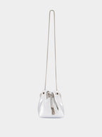 Silver Bon Bon Mirror Mini Bag