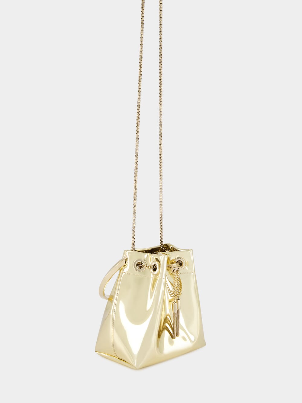 Gold Bon Bon Mirror Mini Bag