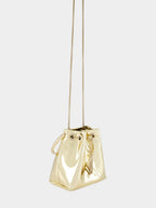 Gold Bon Bon Mirror Mini Bag