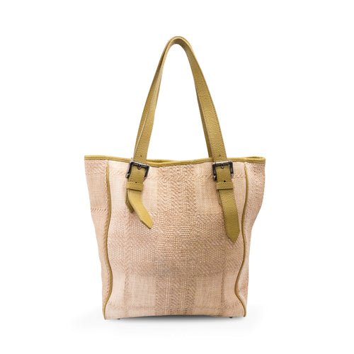 Burberry Woven Tote Bag