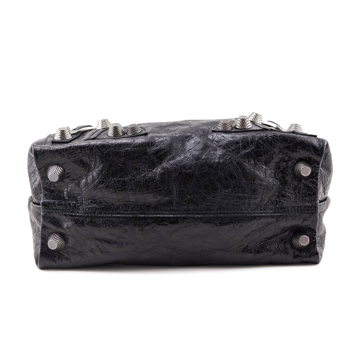 Balenciaga Black Agneau Arena Le Cagole Tote