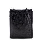 Balenciaga Black Agneau Explorer Crossbody Pouch