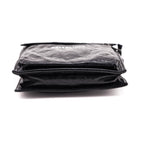 Balenciaga Black Agneau Explorer Crossbody Pouch