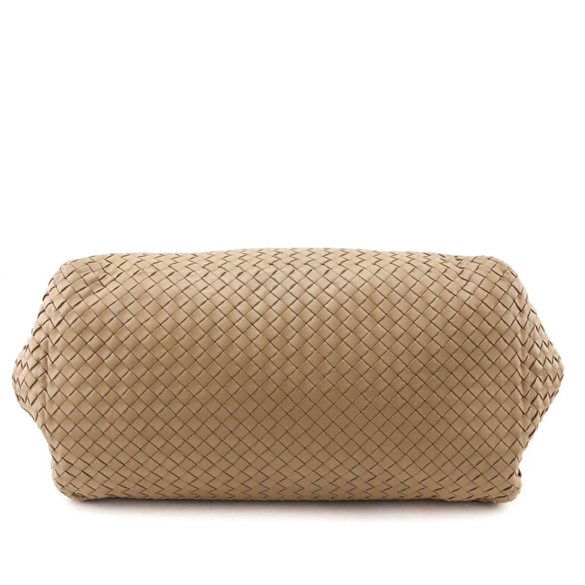 Bottega Veneta Beige Nappa Intrecciato Large Cesta Tote
