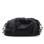 Bottega Veneta Black Calfskin Teen Chain Pouch