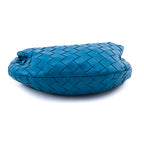 Bottega Veneta Blue Nappa Intrecciato Mini Jodie