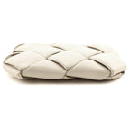 Bottega Veneta Bone Maxi Weave Quilted Pouch