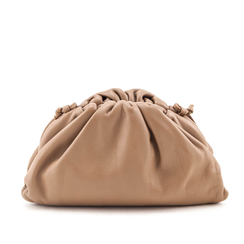 Bottega Veneta Butterscotch Butter Calfskin The Mini Pouch Bag
