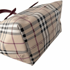 Burberry Red Haymarket Check Salisbury Tote