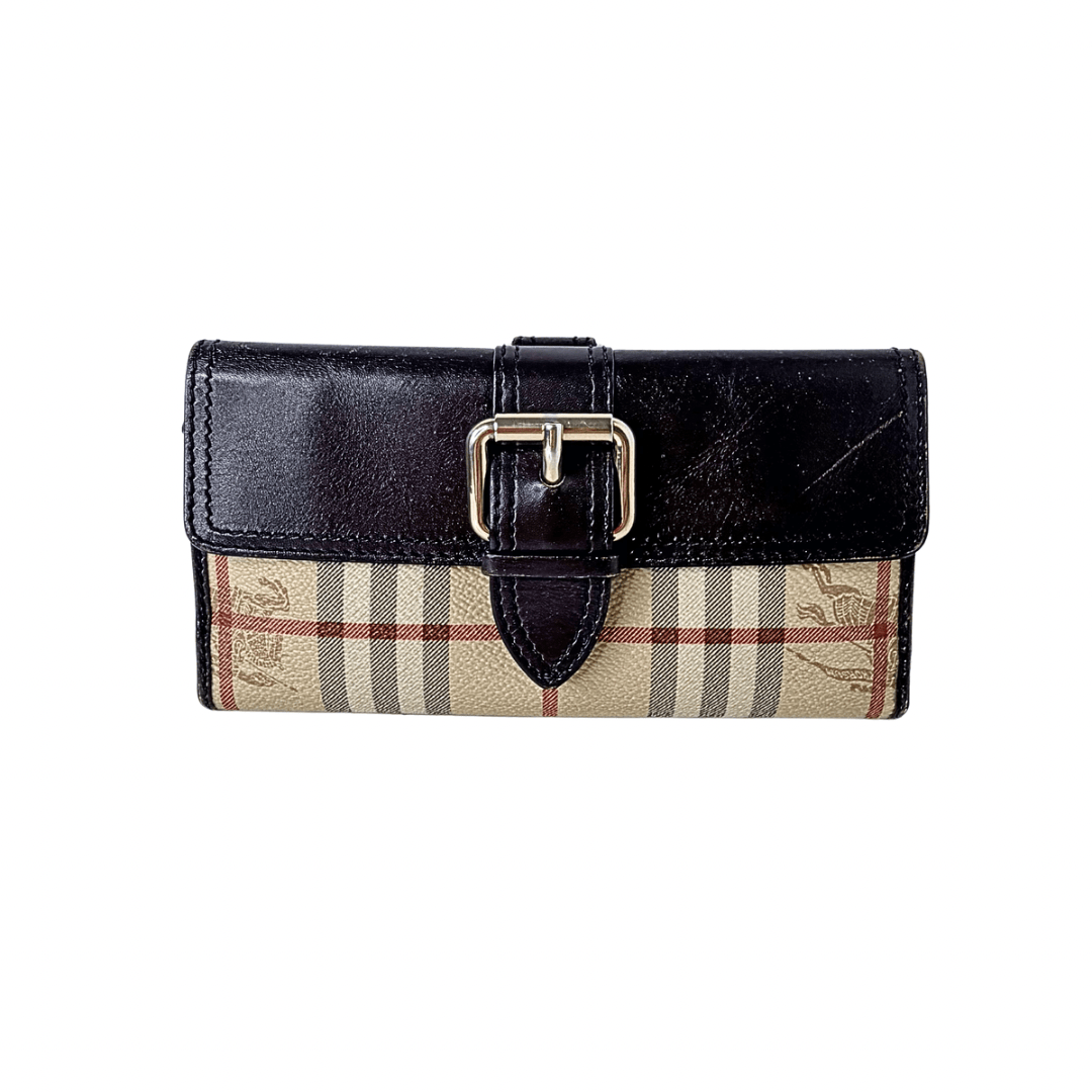 Burberry Haymarket Check Wallet
