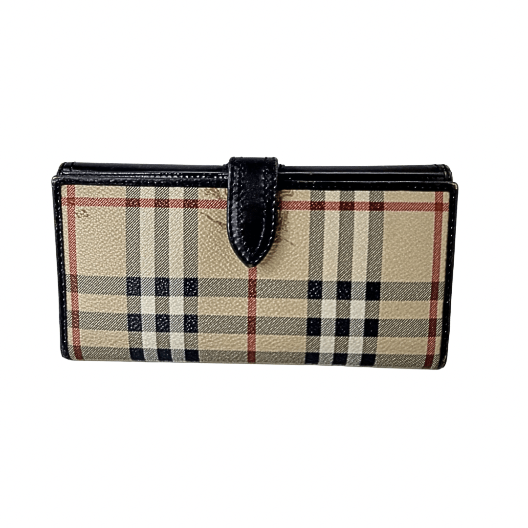 Burberry Haymarket Check Wallet